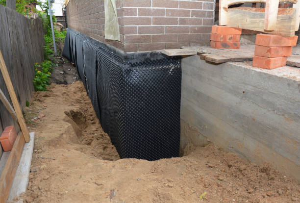 Crawl space vapor barrier installation in Bergen, NY